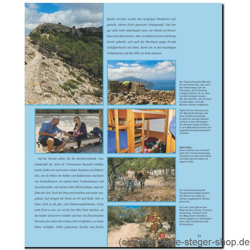 Der GR221 auf Mallorca durch die Sierra de Tramuntana.