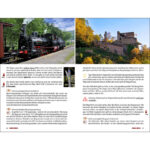 Blick ins Buch mit Wegbeschreibung, Karte und Höhenprofil.