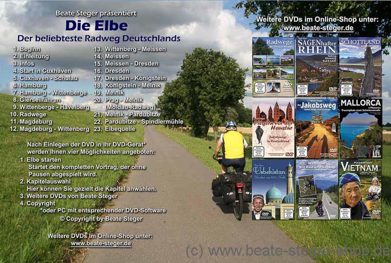 Inhaltsverzeichnis der DVD und weitere DVDs von Beate Steger.