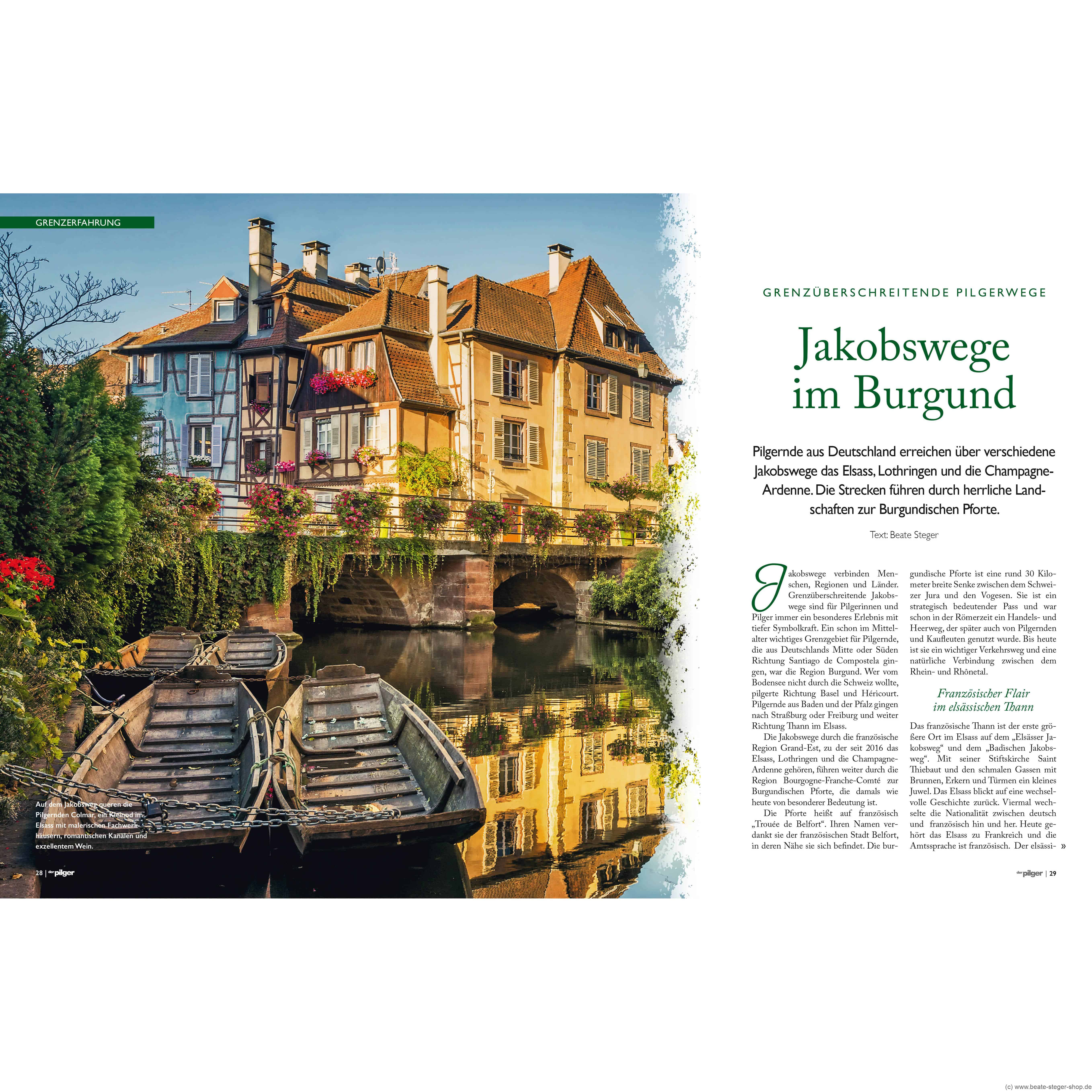 Special 3 Pilgern auf Französisch Magazin der pilger