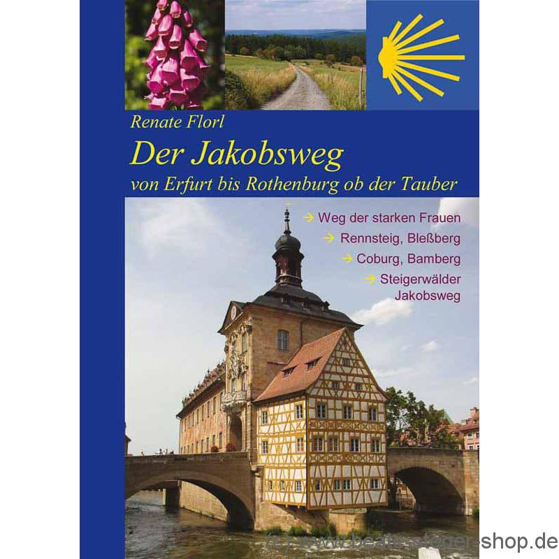 Bild von Brücke beim Alten Rathaus in Bamberg, über die der Jakobsweg führt.