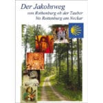 Bild Jakobsweg bei Frickenhausen mit Darstellung Jakobus in Winnenden.