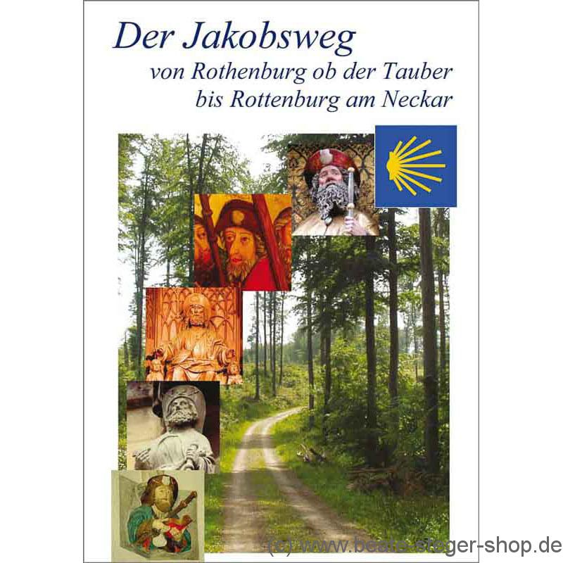 Bild Jakobsweg bei Frickenhausen mit Darstellung Jakobus in Winnenden.