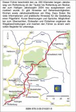 Bild Jakobsweg bei Frickenhausen mit Darstellung Jakobus in Winnenden.
