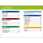 Inhaltsverzeichnis des Pilgerführers Klosterroute