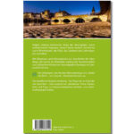 Rückseite des Pilgerführers Klosterroute mit Bild und Text