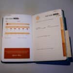 Beispielseite des Pilgertagebuchs Mein Weg - meine Reise