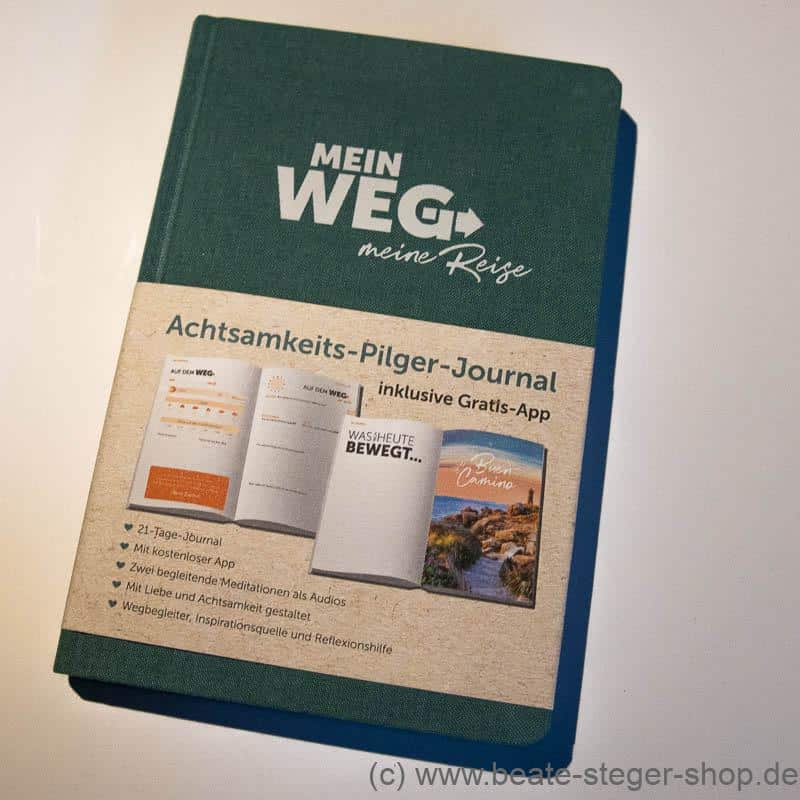 Cover des Pilgertagebuchs Mein Weg - meine Reise