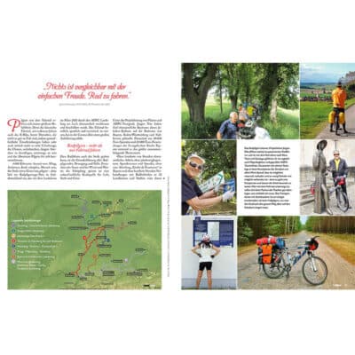 Auszug Artikel Mit dem Fahrrad auf Jakobswegen - Sonderheft über deutschsprachige Jakobswege